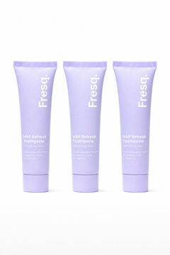 3x HAP Refresh Toothpaste